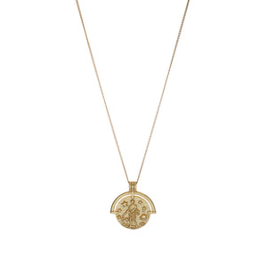 Zodiac horoscope necklace